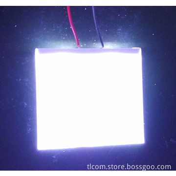 White SMD LED lighting with measure 38.6*35.5mm and thickness 2.3mm